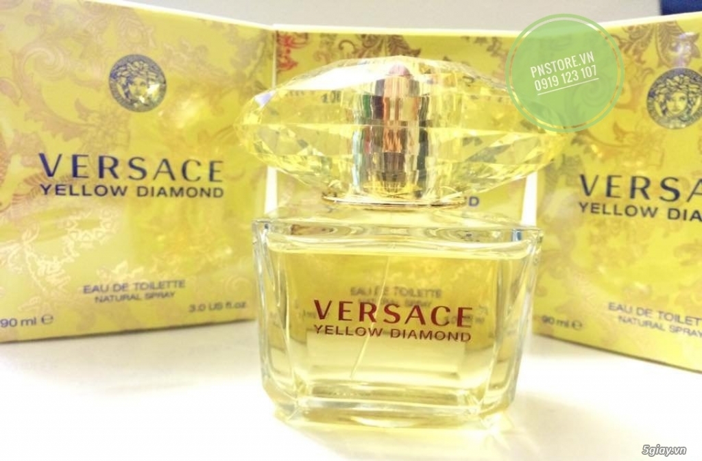 Nước hoa nữ Versace Yellow Diamond EDT mini 5ml chính hãng Ý - 1