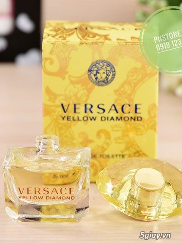 Nước hoa nữ Versace Yellow Diamond EDT mini 5ml chính hãng Ý