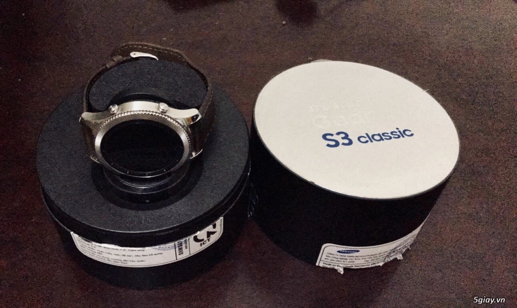 Cần thanh lý Samsung Gear S3 Classic fullbox màu bác, như mới - 1