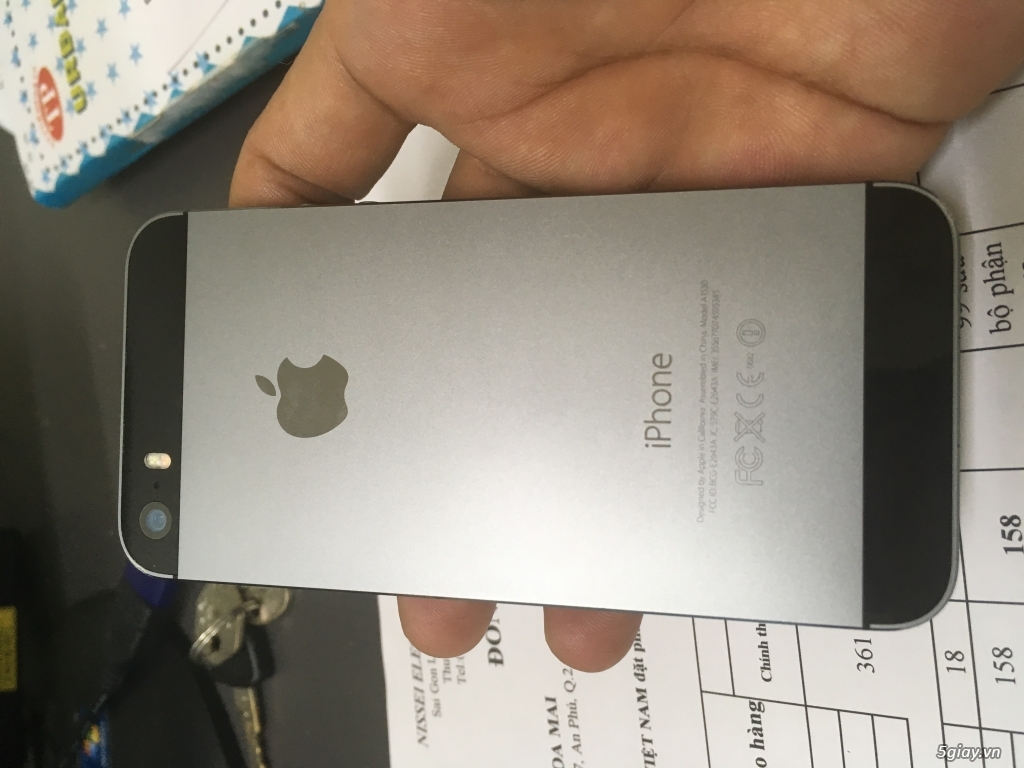 Bán iphone 5s gray 16g, hàng Viettel - 1