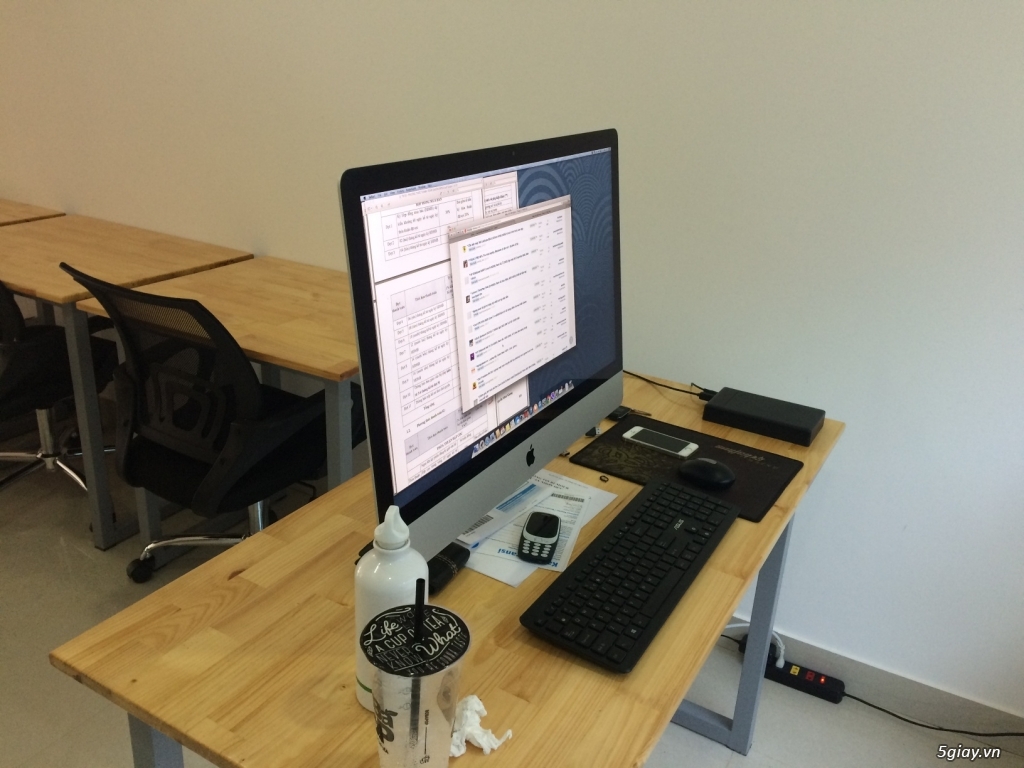 iMac màn 27inch 2k, late 2013, ME088 + kb mouse Apple gen 2 - 1