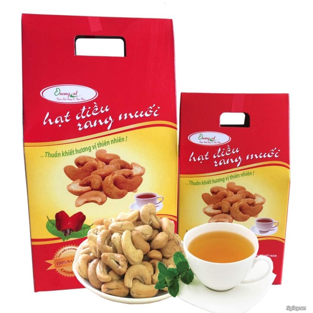 Chuyên cung cấp Hạt điều rang muối vỏ lụa Dương Cát - 1