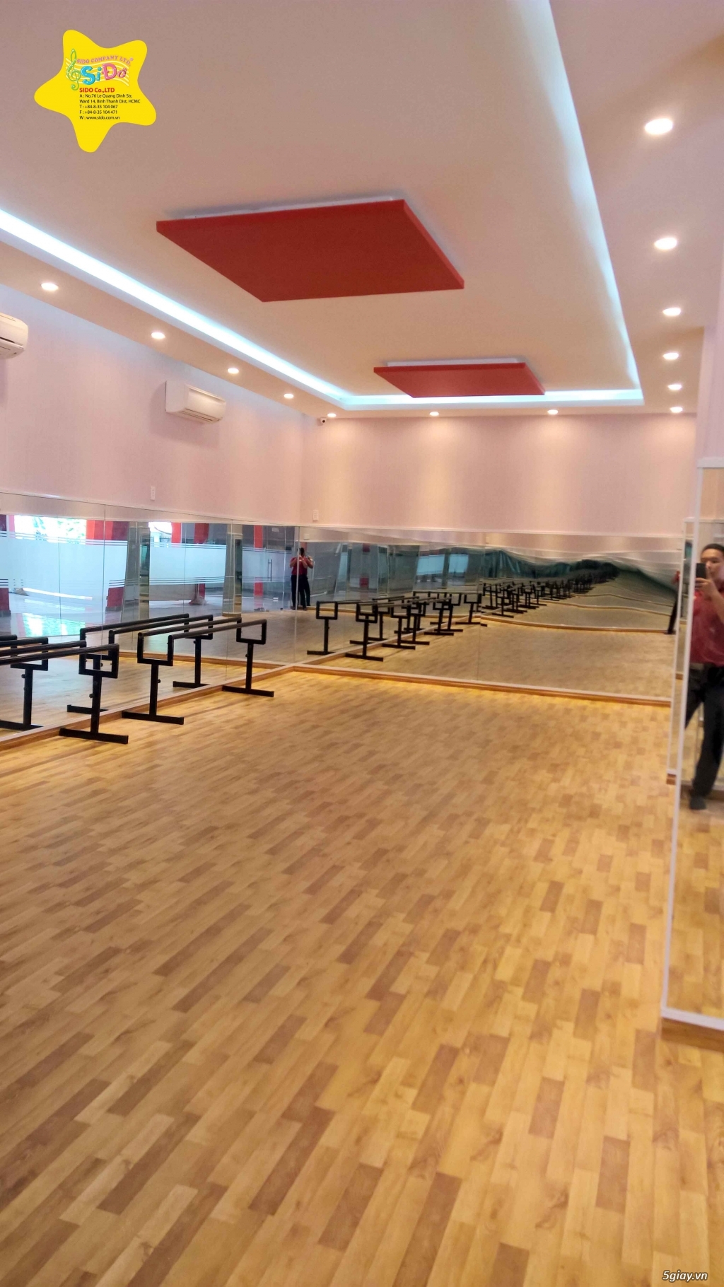 Trung tâm SiĐô cho thuê phòng tập nhảy Q11 - 2