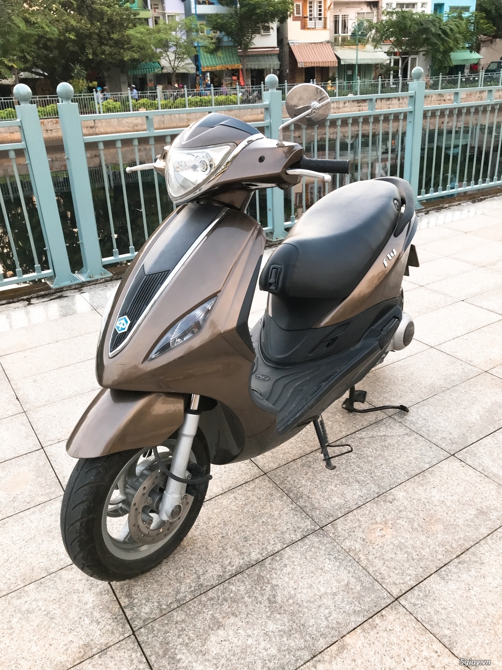 Fly Piaggio Fi xăng phun điện tử 2012 chính chủ - 4