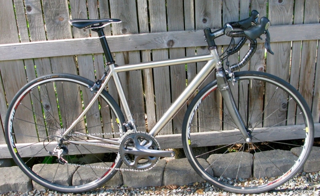 Xe đạp đua 700c tiatanium Litespeed USA - 4