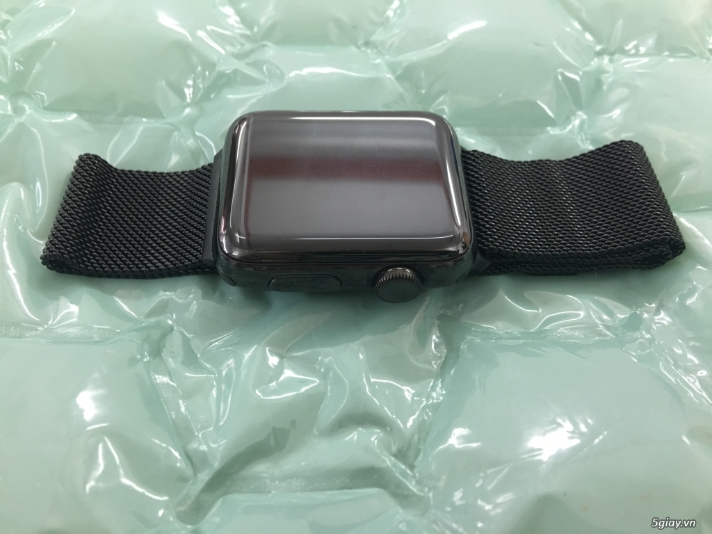 Apple watch 42mm Steel S1-S2 Silver/Black - 1