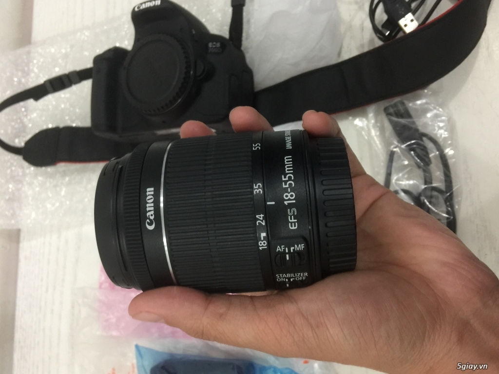 Canon 700d fullbox như mới - 2