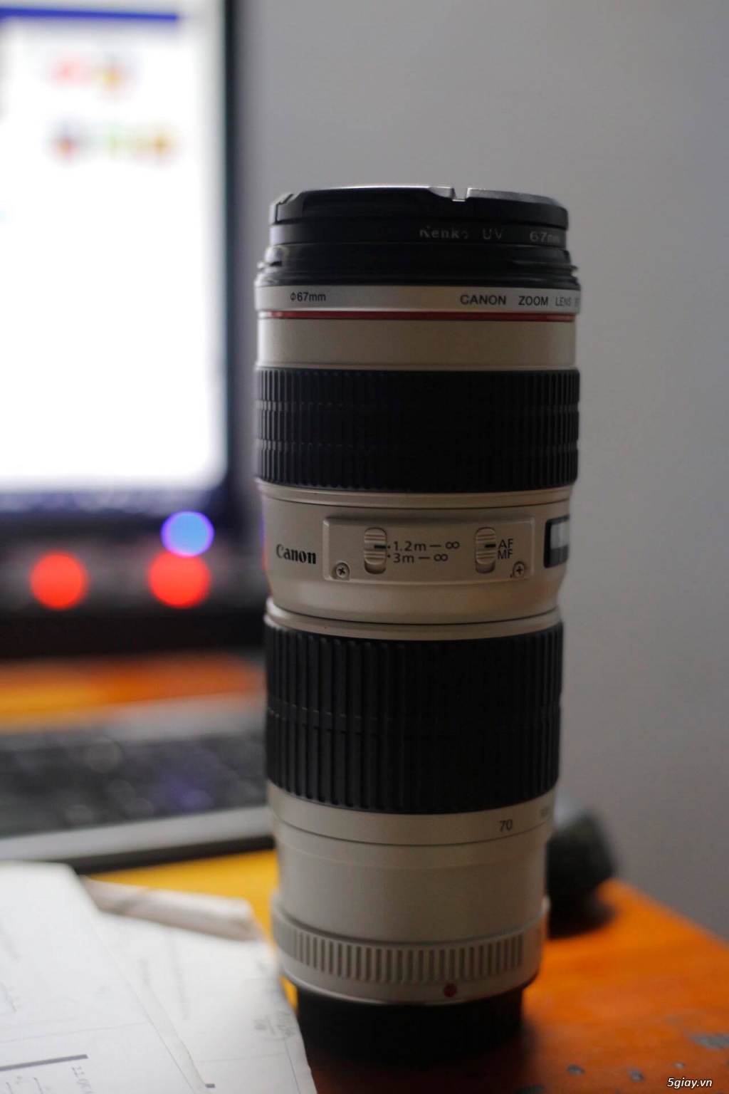 Cần bán: canon lens 70-200 F4L non IS code UB, giá mong muốn 8tr