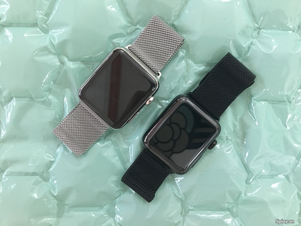 Apple watch 42mm Steel S1-S2 Silver/Black - 3