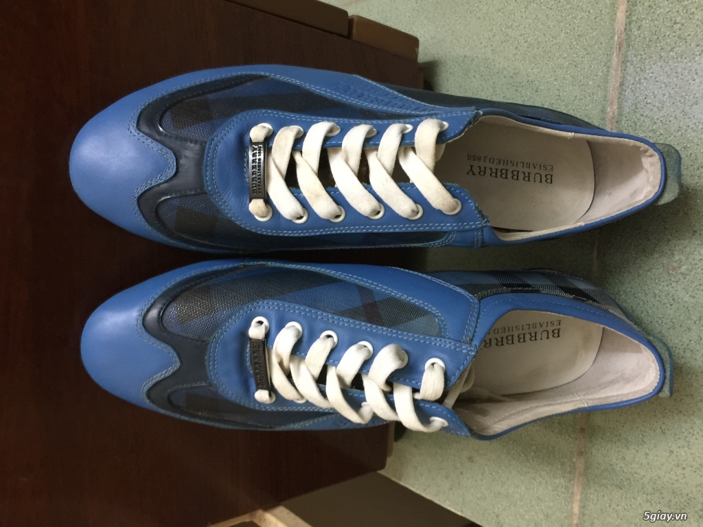 Thanh lý đôi giày nam Burberry siêu cấp, size 43, mới 95%. - 2