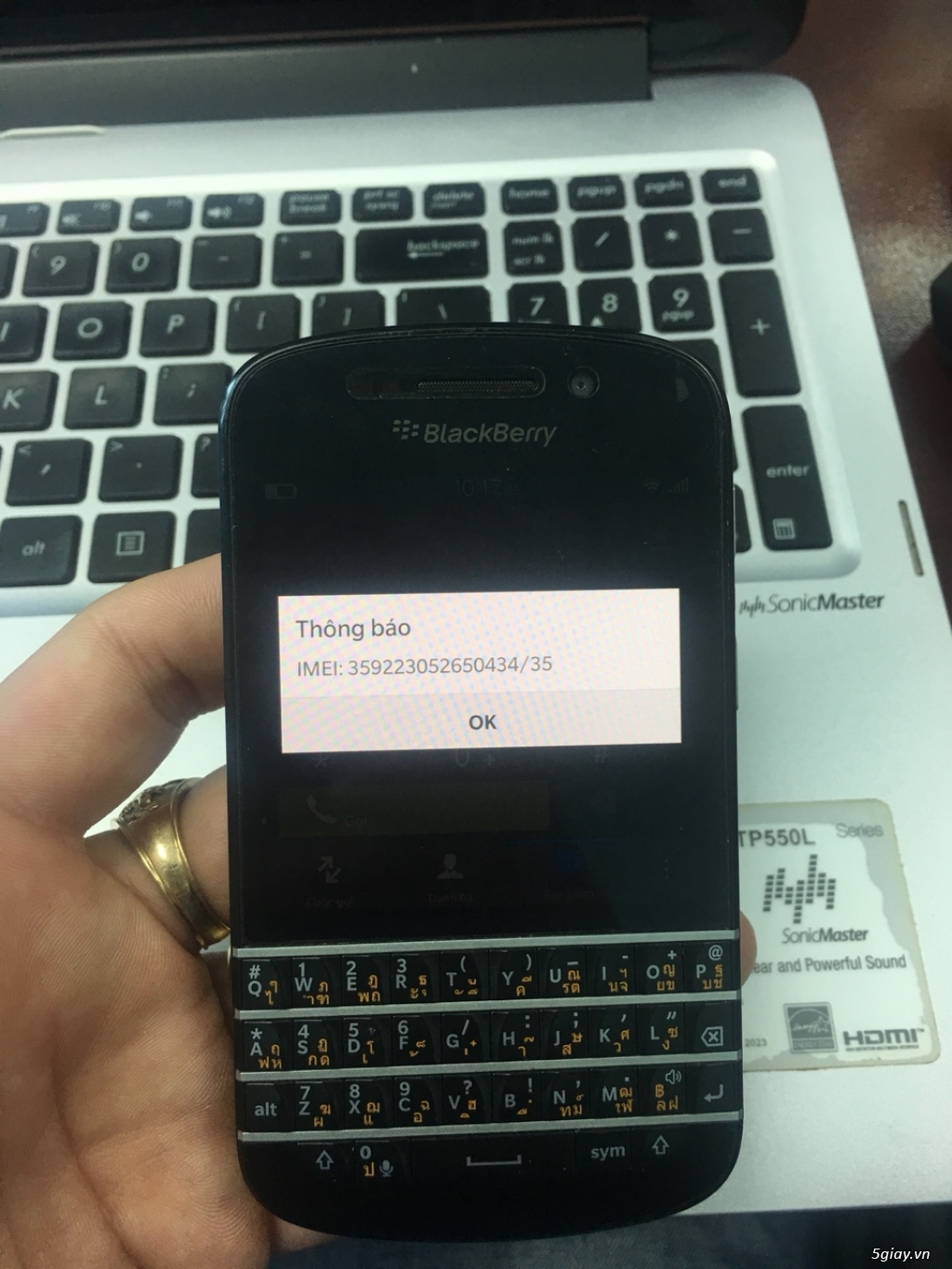 Blacberry Q10 chính hãng Dâu Đen-Petro- chính hãng: bán hoặc giao lưu - 3