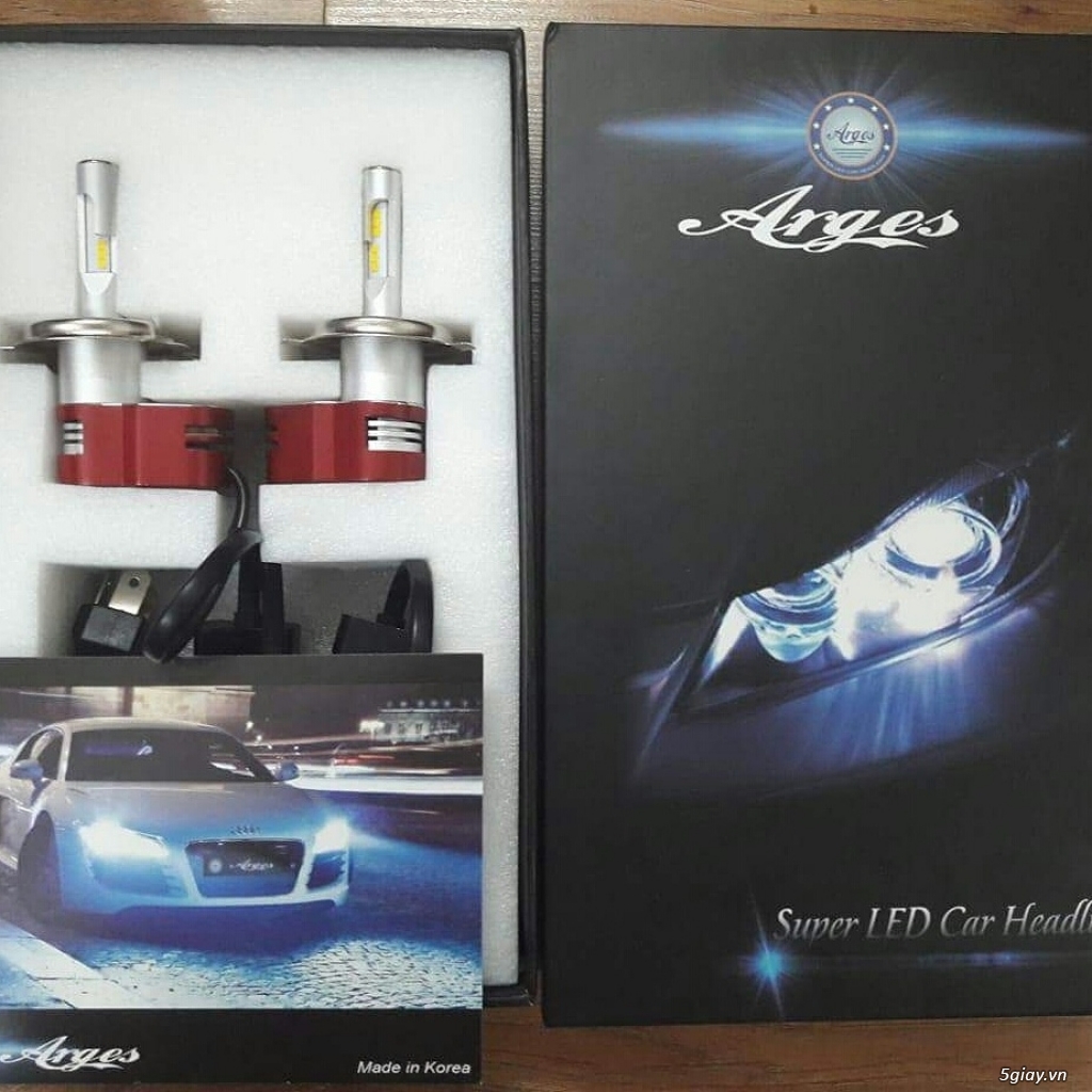 Đèn led xe hơi xe máy ARGES siêu sáng - 1