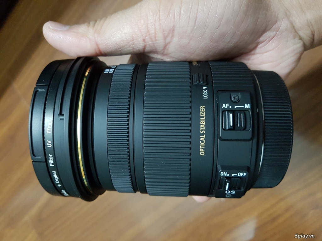 Cần bán lens Sigma 17-50 mới 99% - 3
