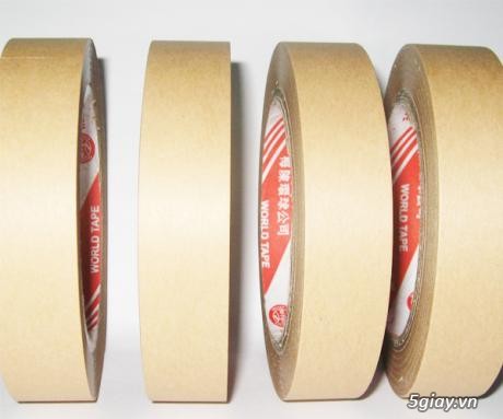 Cung Cấp Sỉ Băng Keo Giấy Nâu (Giấy Da Bò)-Word Tape - 1