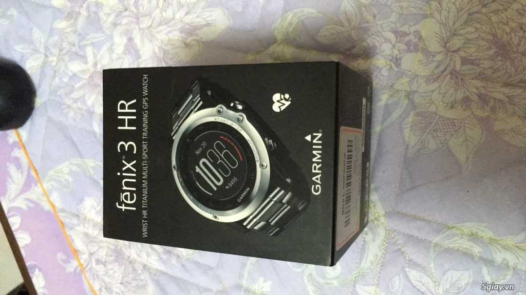 Cần bán Đồng hồ thể thao Garmin Fenix 3HR Titanium limited edition. - 3