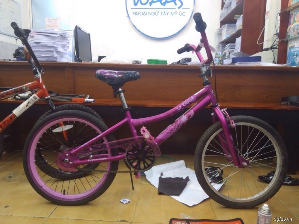 Xe đạp 20 Kent 2 Cool Girls' BMX Bike (Satin Purple) xách tay từ Mỹ - 1