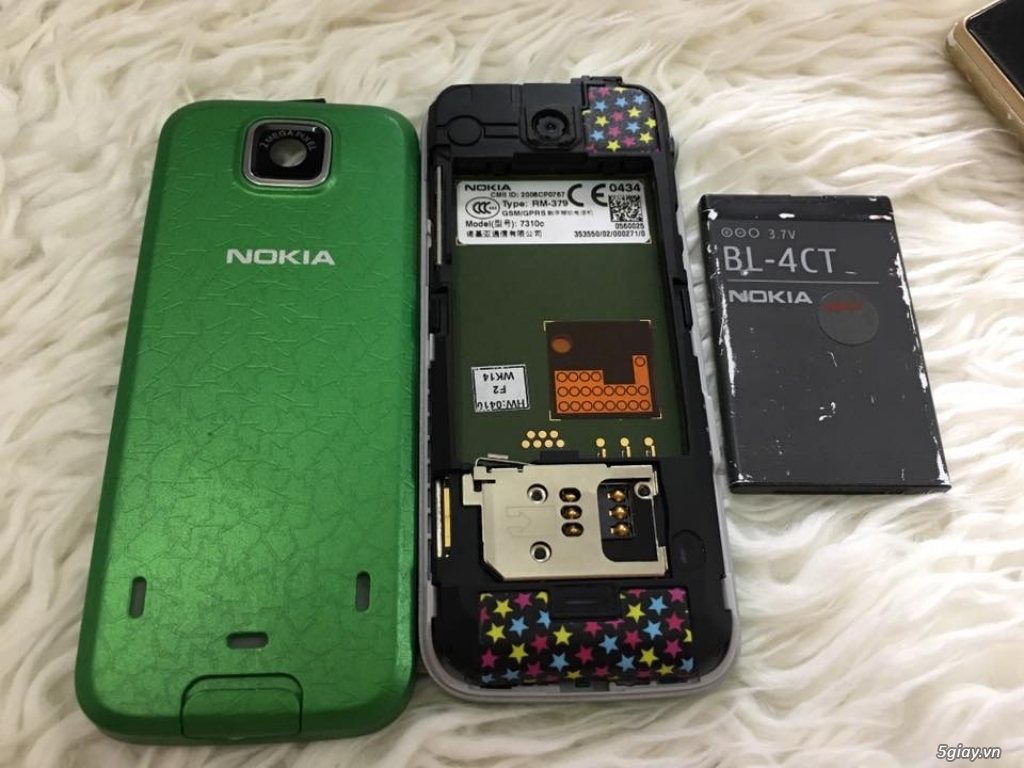 Nokia 7310c màu xanh lá cây - 7