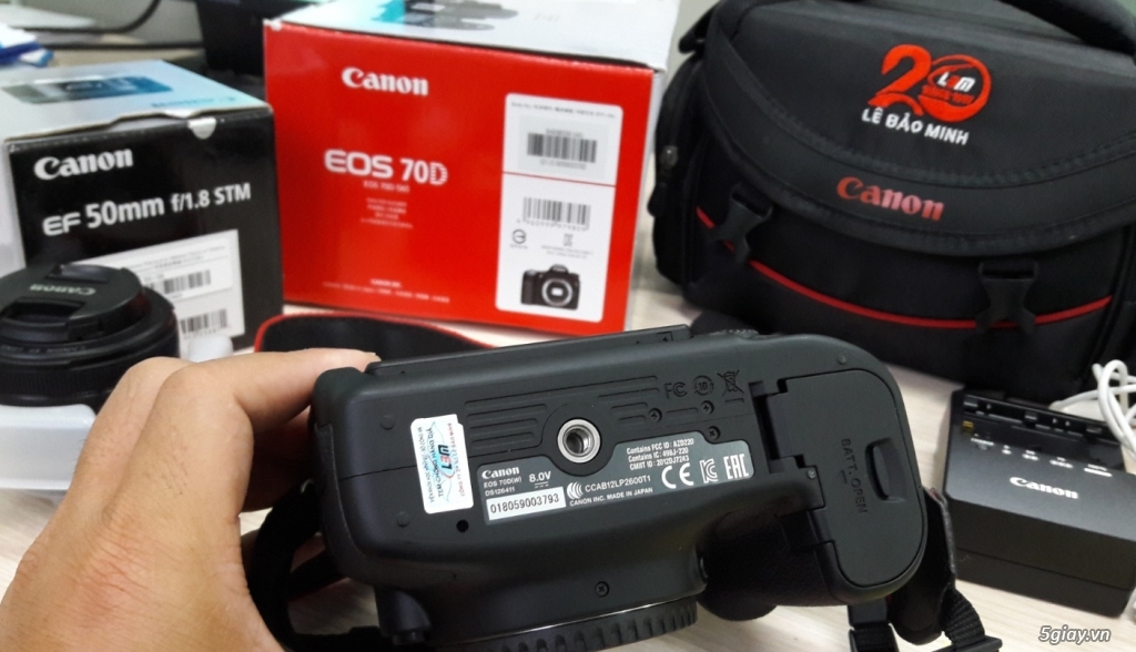 Canon 70D lens 50f1.8 STM, FULLBOX 99,9% BH 21th - 1