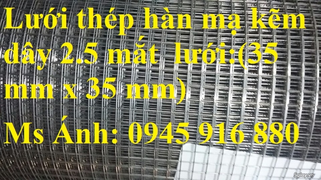 Cung Cấp Lưới Thép Hàn Mạ Kẽm Dây 1.5, Dây 2, Dây 3  Giá Tốt Nhất - 8