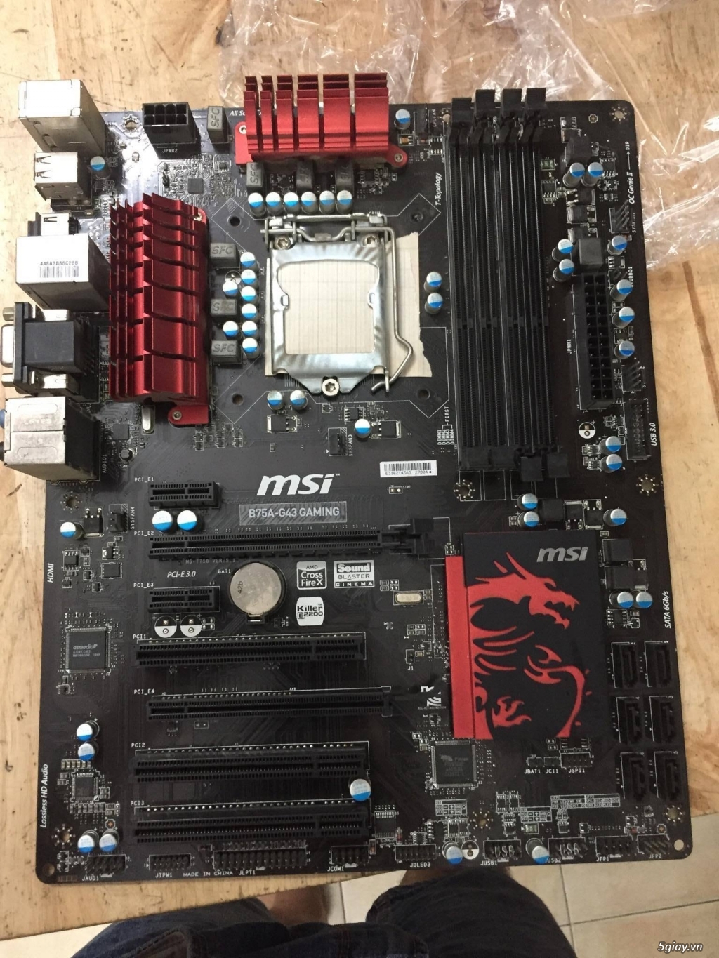 Lẻ chục miếng B75 Gaming MSI vừa hết BH hãng tháng 7 . - 1