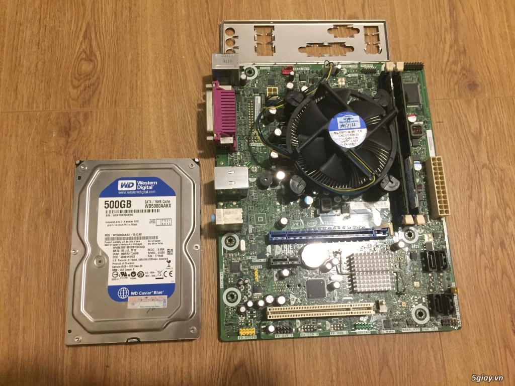 cần thanh lý combo main intel h61+ core i5 2320