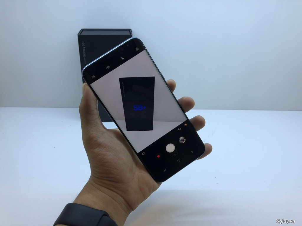 Samsung S8 plus xanh chính hãng, còn bảo hành đến t5/2018, fullbox 99%