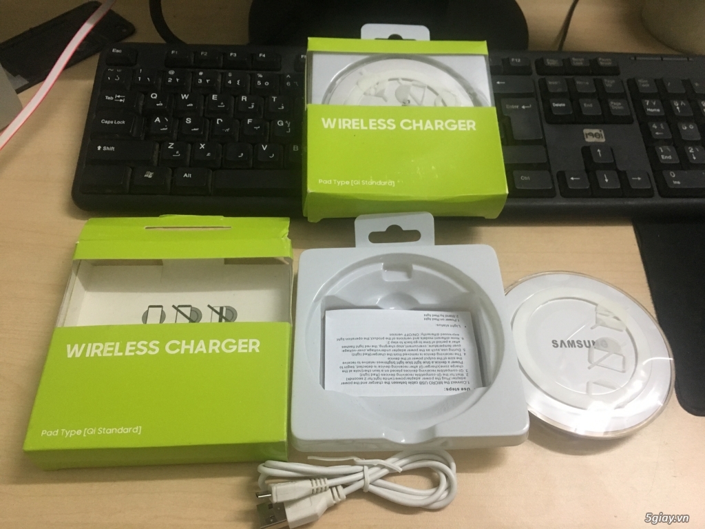 Sạc không dây Wireless - Bao silicon airpod - 7