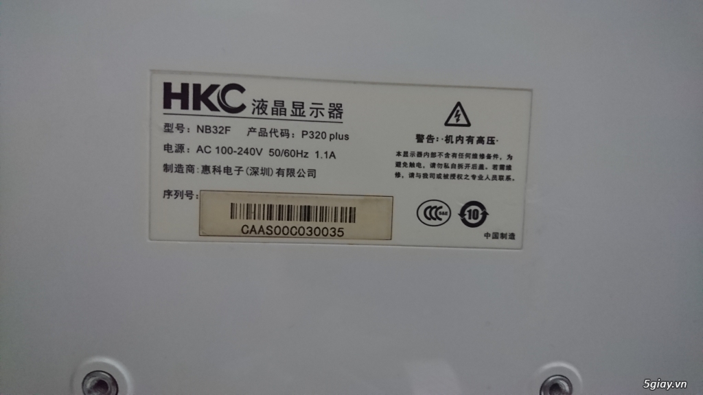 màn hình lcd HKC P320 PLUS 32INCH chuẩn IPS - 1