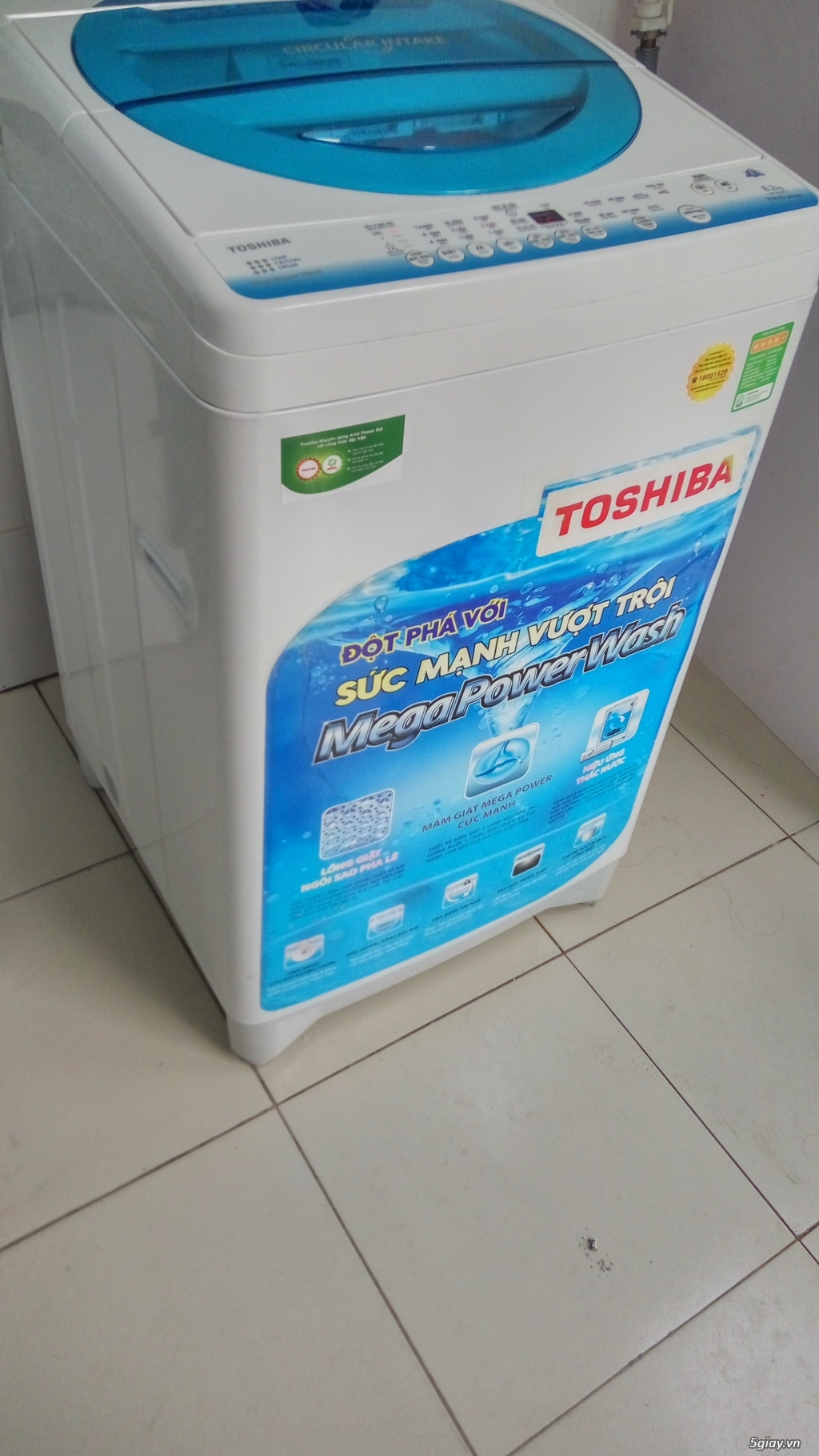 Máy Giặt TOSHIBA 8.2KG AW-E920LV BH Chính Hãng 12 Tháng, New 99% (HOT) - 12