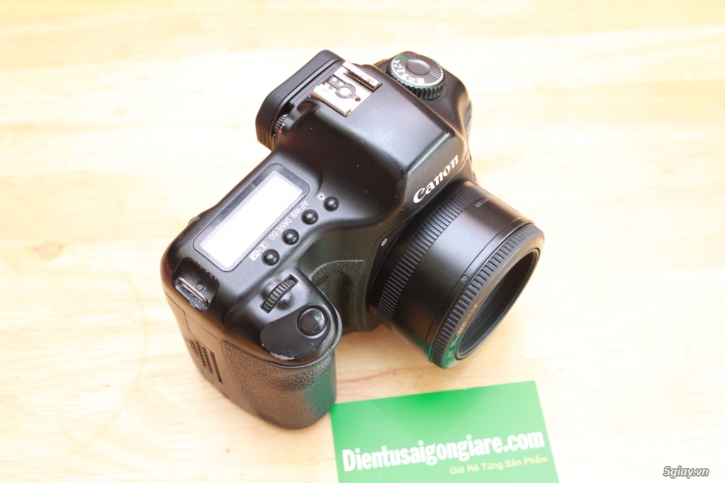Bán Combo bộ máy ảnh DSLR full - frame canon EOS 5D kèm lens yn 50mm