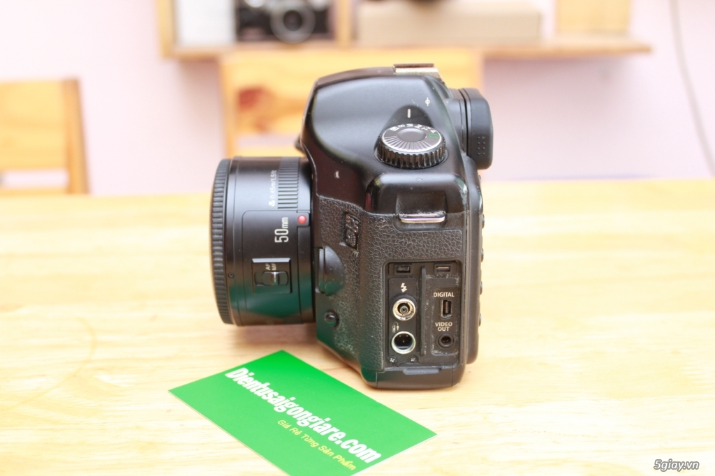 Bán Combo bộ máy ảnh DSLR full - frame canon EOS 5D kèm lens yn 50mm - 2