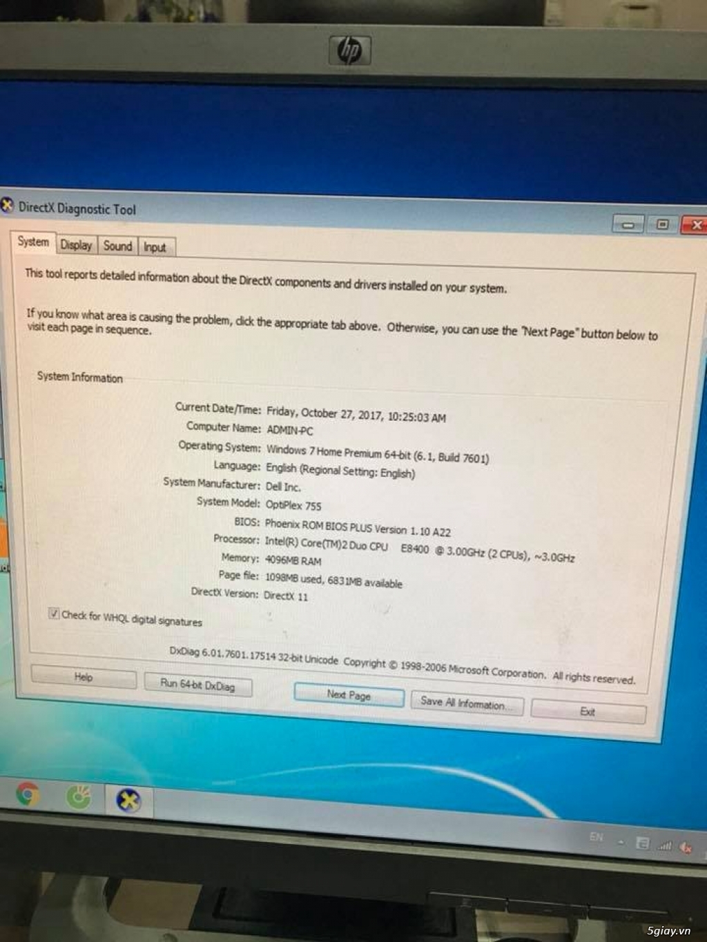 bộ máy tính bàn chơi Game LMHT ,FIFA 3, CF.... máy bộ Dell + LCD 19 - 1