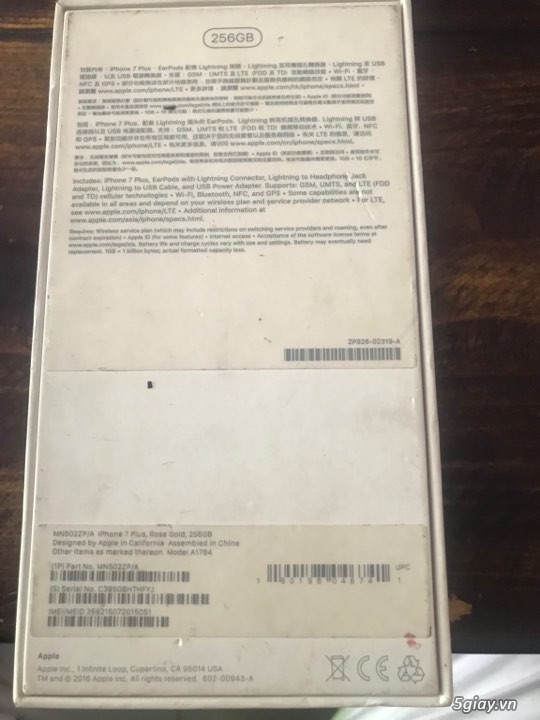 IPHONE 7PLUS ROSE 256GB - 11