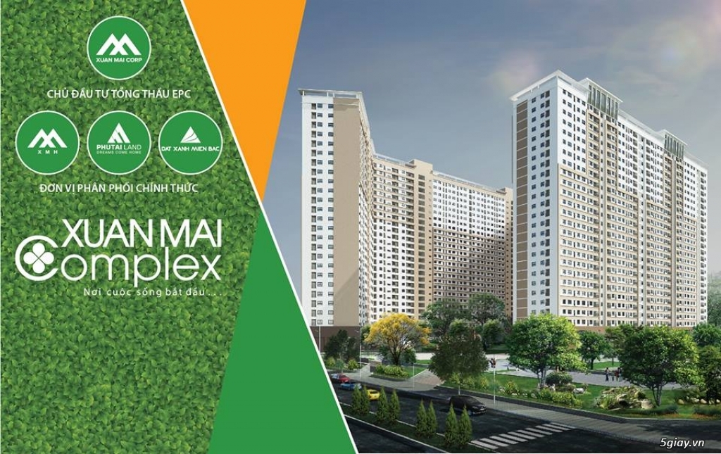Xuân mai complex mở bán tòa fgh chỉ 850 triệu - 2