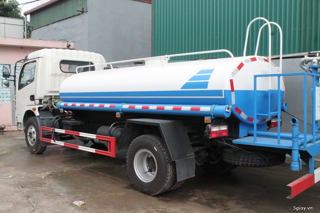 Xe phun nước rửa đường tưới cây Dongfeng - 5m3 - 1