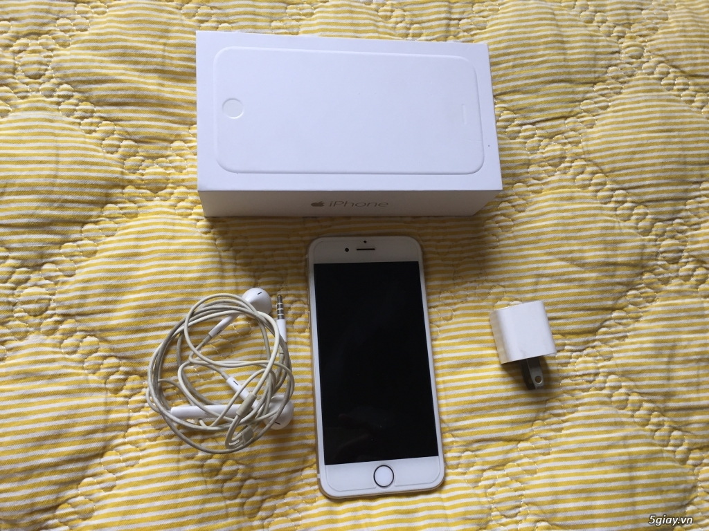 Iphone 6 16GB Full Box world màu gold