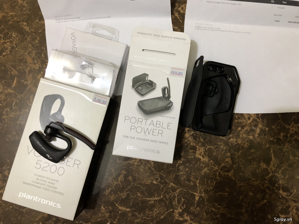 Tai nghe Bluetooth Plantronics Voyager 5200 đời 2017 - 3