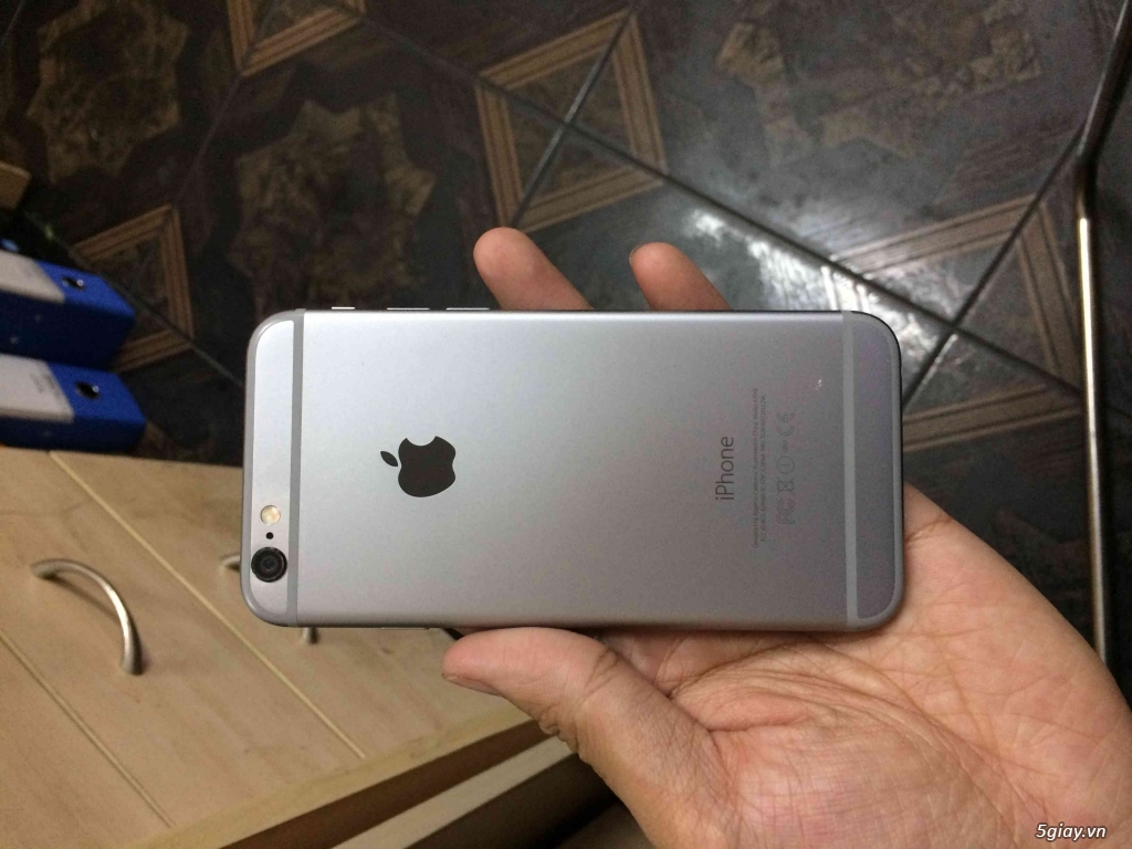 iphone 6 màu grey 64gb quốc tế - 1