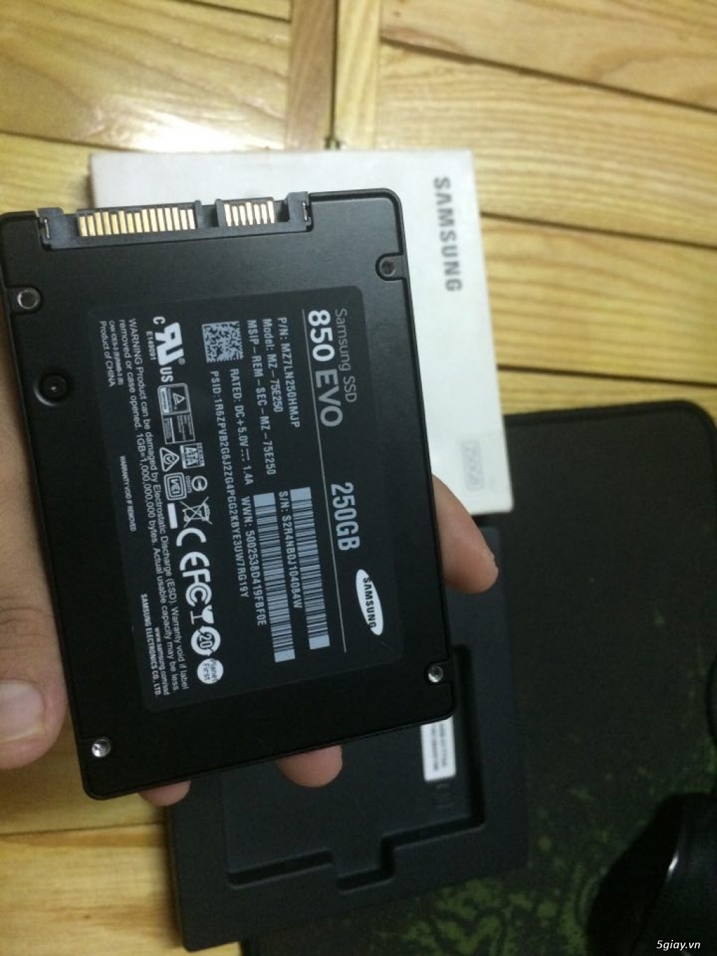 SSD 250 G SAMSUNG V-NAN SSD 850 EVO còn bảo hành 4 năm - 3