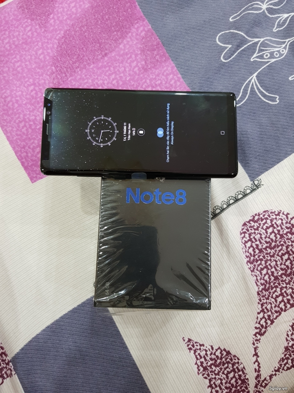 Note 8 chính hãng, đen 2sim, chưa sạc dù chỉ 1 lần - 12