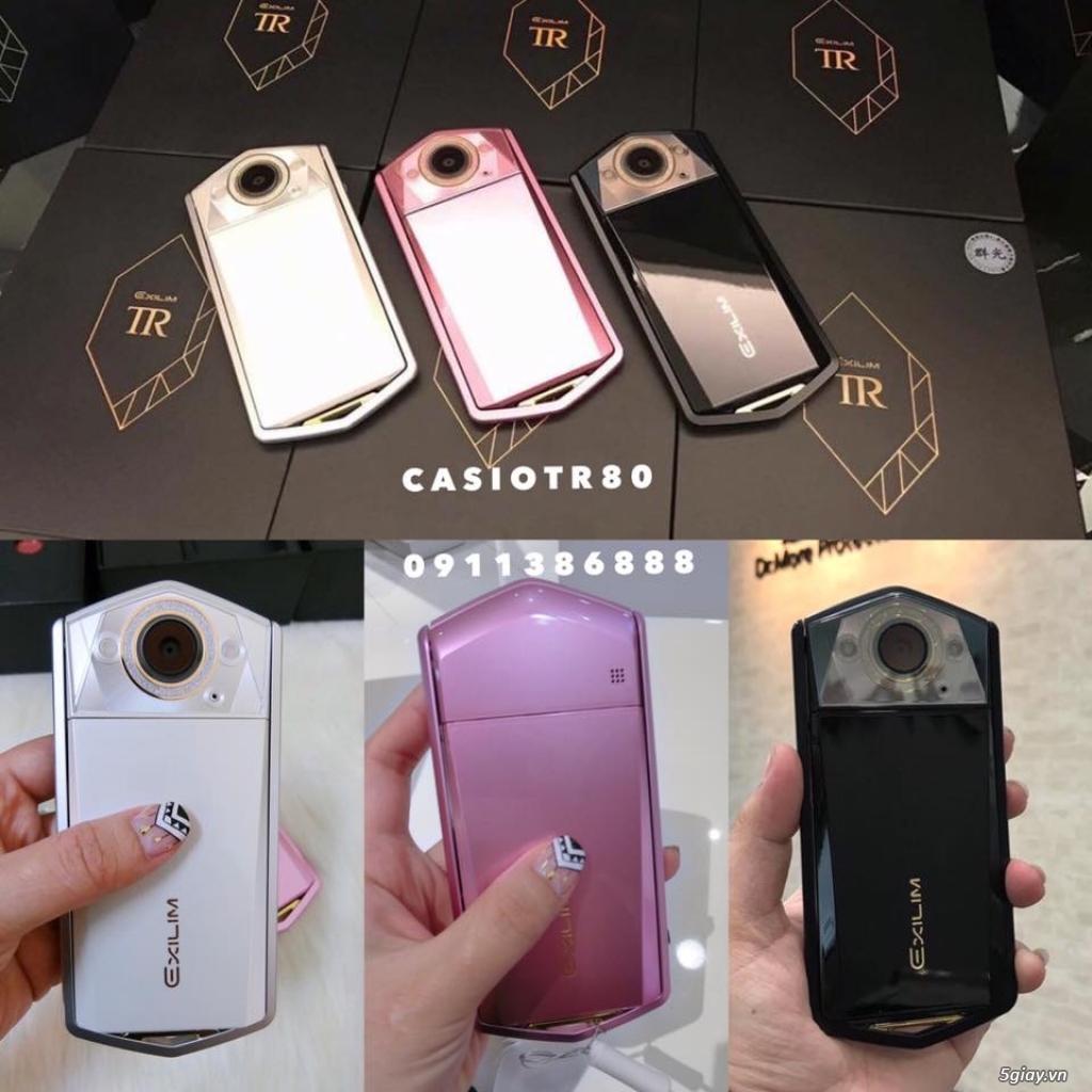 Máy Ảnh Casio Exilim Tr80 - 1