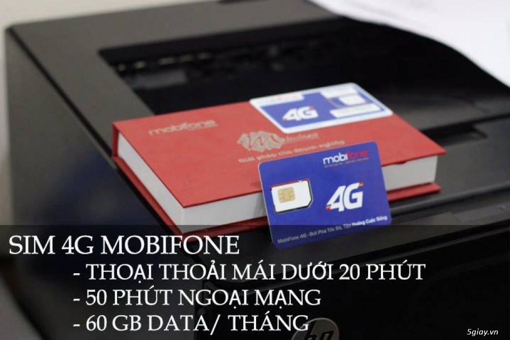 SIM 4G Mobifone -SIM 4G cho IPAD MINI- SIM 4G GIÁ RẺ-SIM 4G TP.HCM - 3