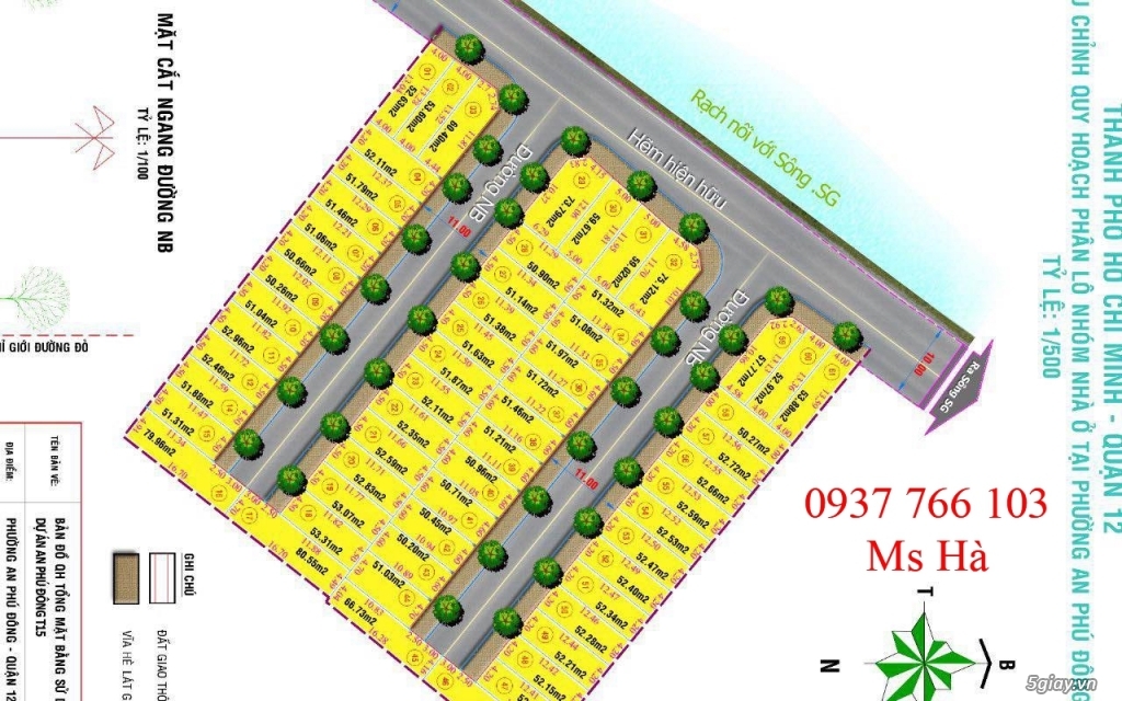 50 lô đất Phường An Phú Đông, Quận 12 Giá cực rẻ 825tr/ nền