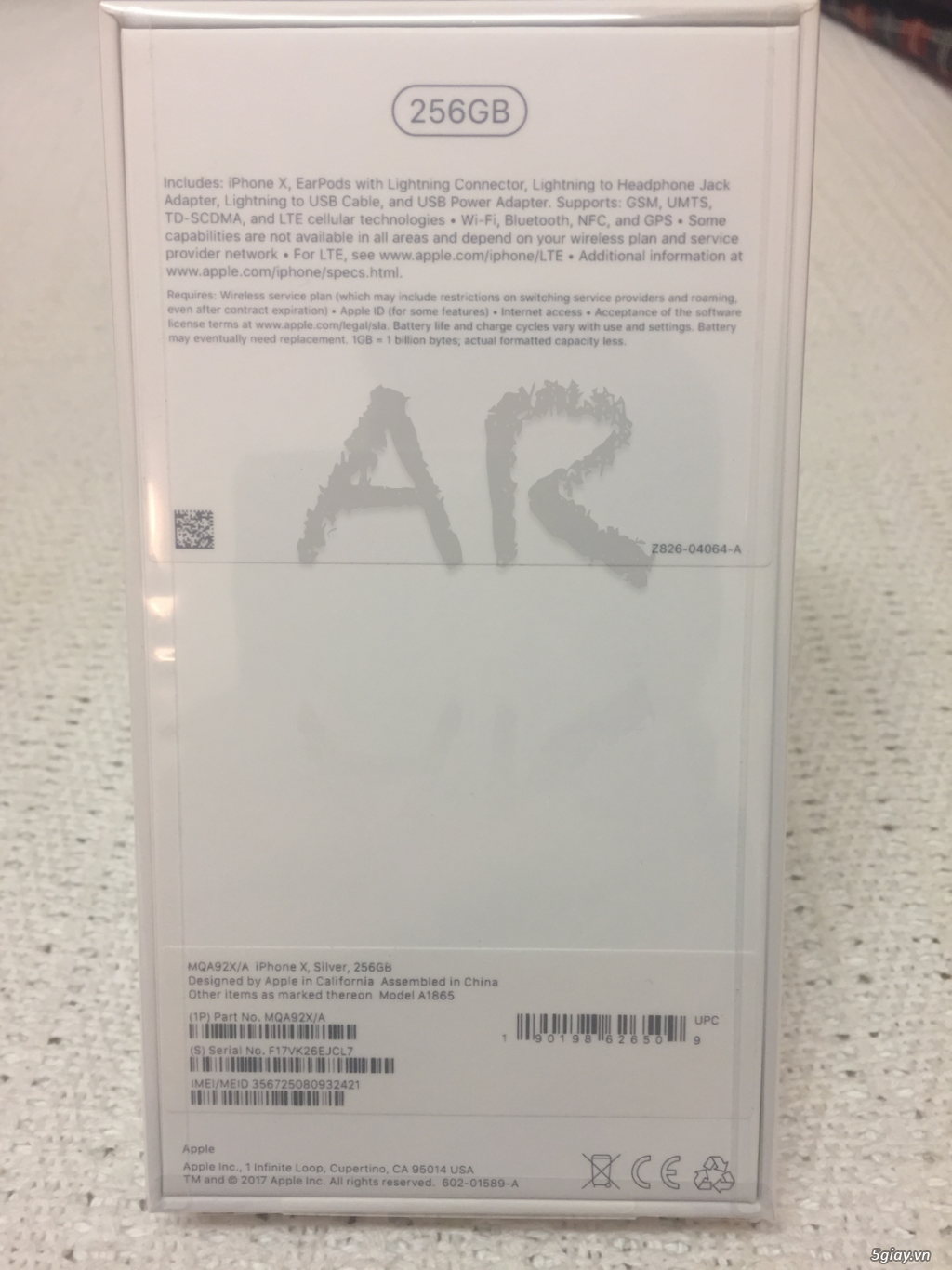 [HCM] iPhone X - 256Gb Xách tay từ Melbourne - Úc - 7