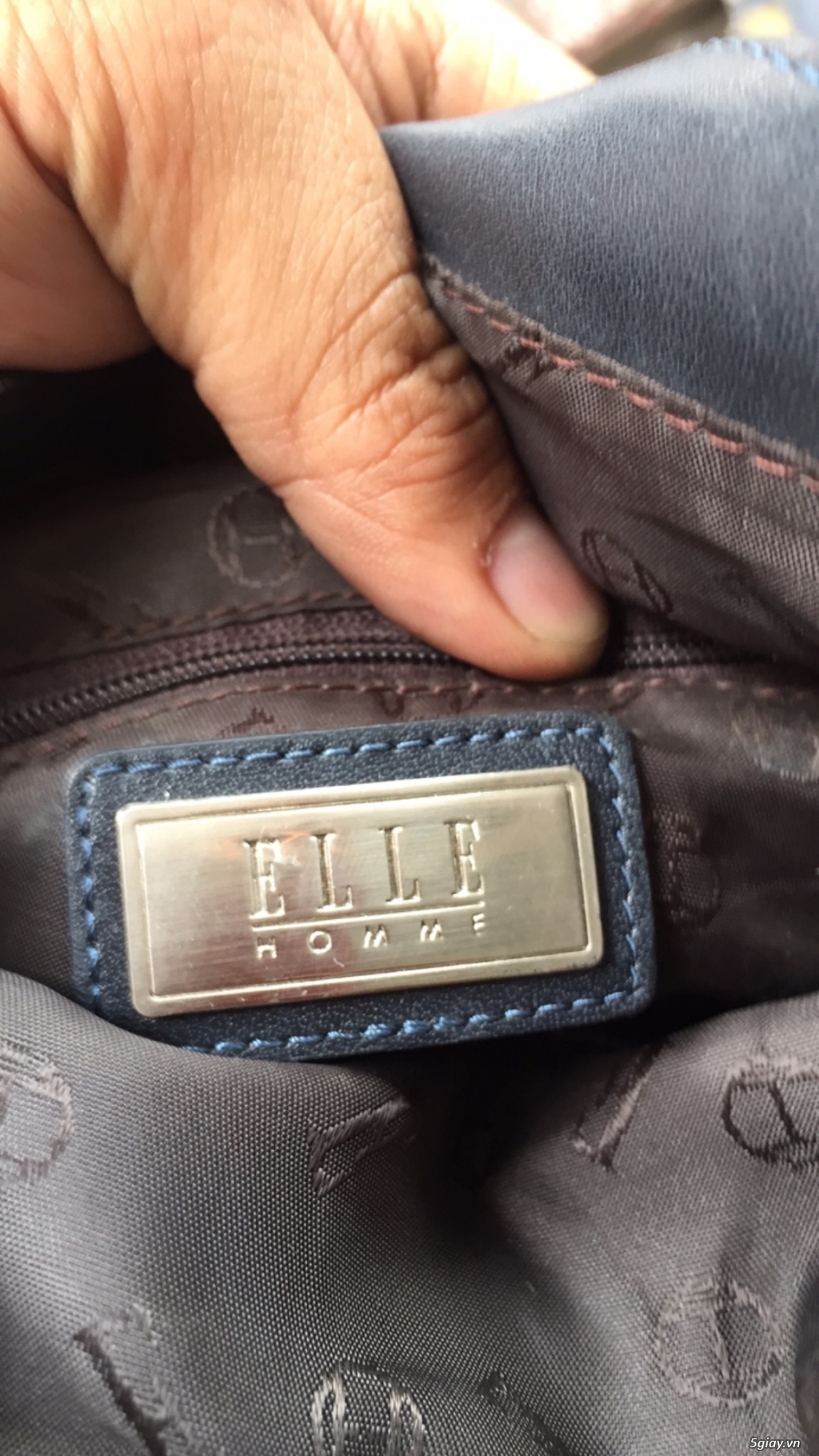 Túi đeo chéo bằng da nam ELLE HOME