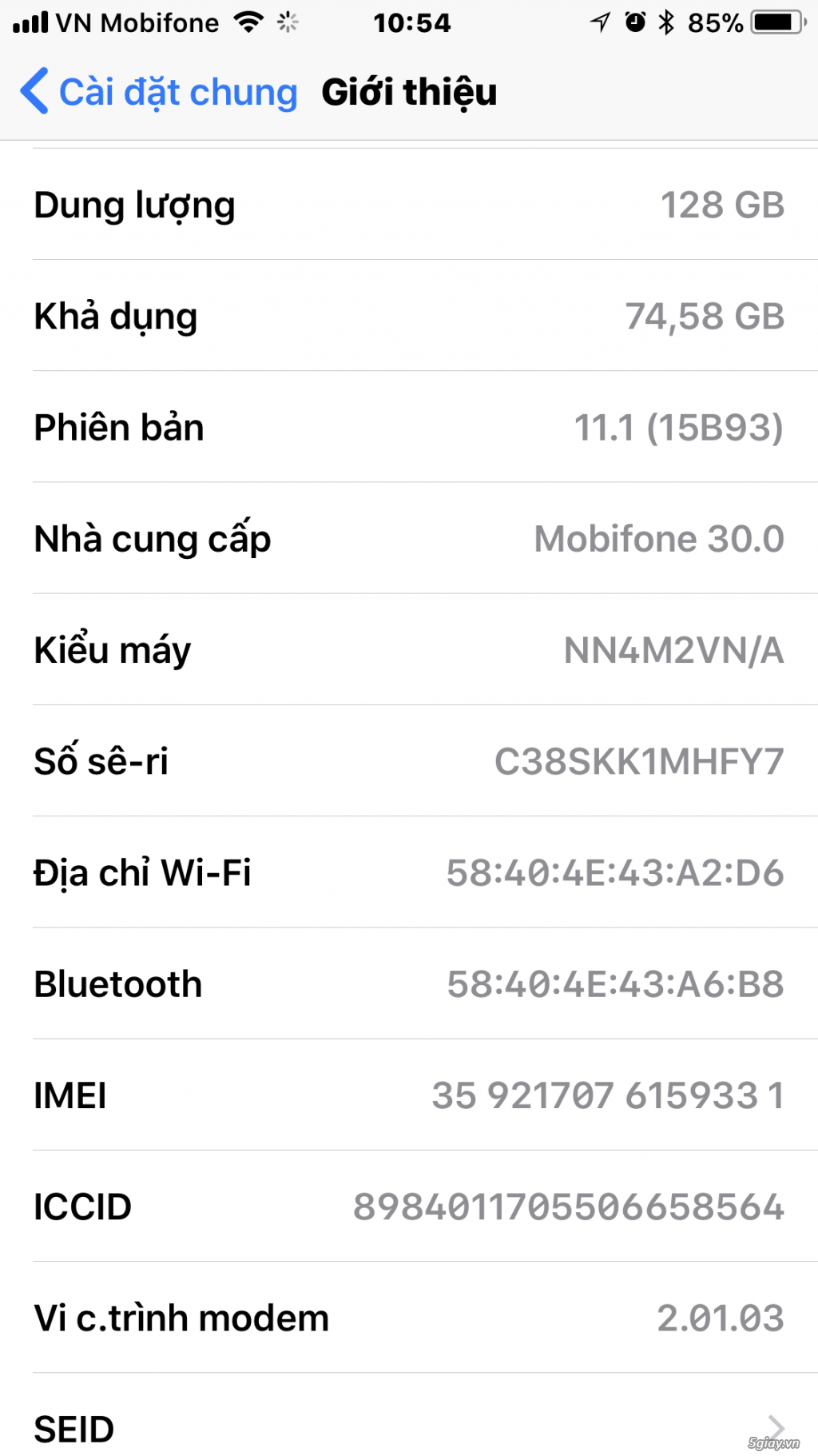 IPHONE 7 PLUS 128GB 99,9% bh 22/12 đủ đồ 14tr8 - 6