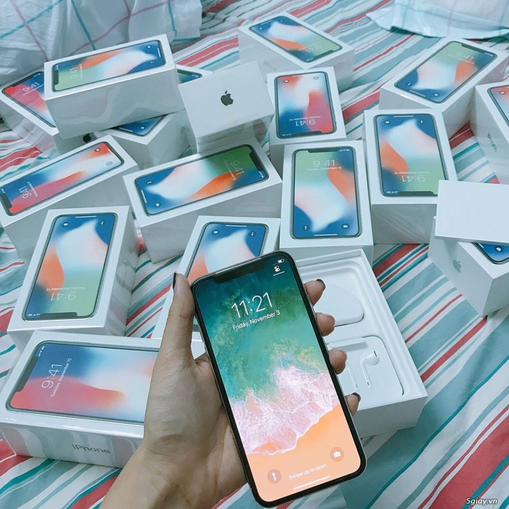 Iphone X xách tay Singapore nguyên seal - 1