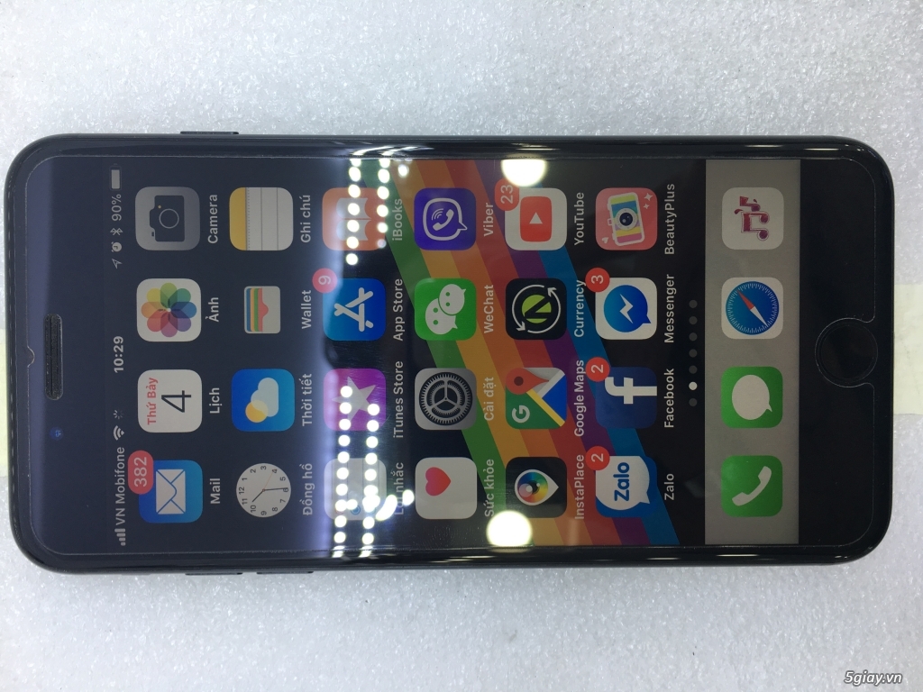 IPHONE 7 PLUS 128GB 99,9% bh 22/12 đủ đồ 14tr8 - 5