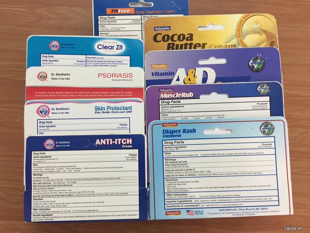 Chuyên cung cấp sỉ lẻ các loại kem, thuốc bôi ngoài da, xách tay USA - 20