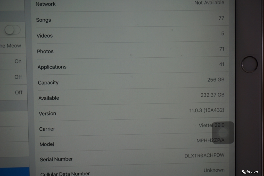 [HCM] Cần Bán iPad Pro 10.5 4G 256GB Full Phụ Kiện Full Box - 9